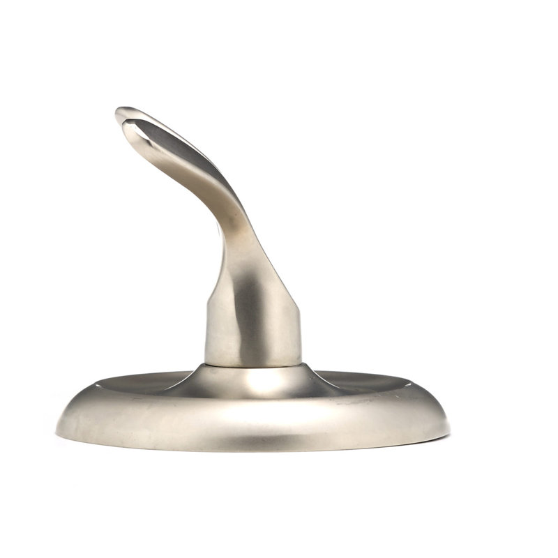 Oxford Wall Mounted Robe Hook, Satin Nickel