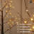 6FT Artificial Brown Twinkling Birch Tree w/ 72 LED Lights, 72 Inch Brown Lighted Twig Tree for Holiday Decor    -1560000430-1564855115