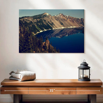 Lac de cratère d'Alvord, Oregon