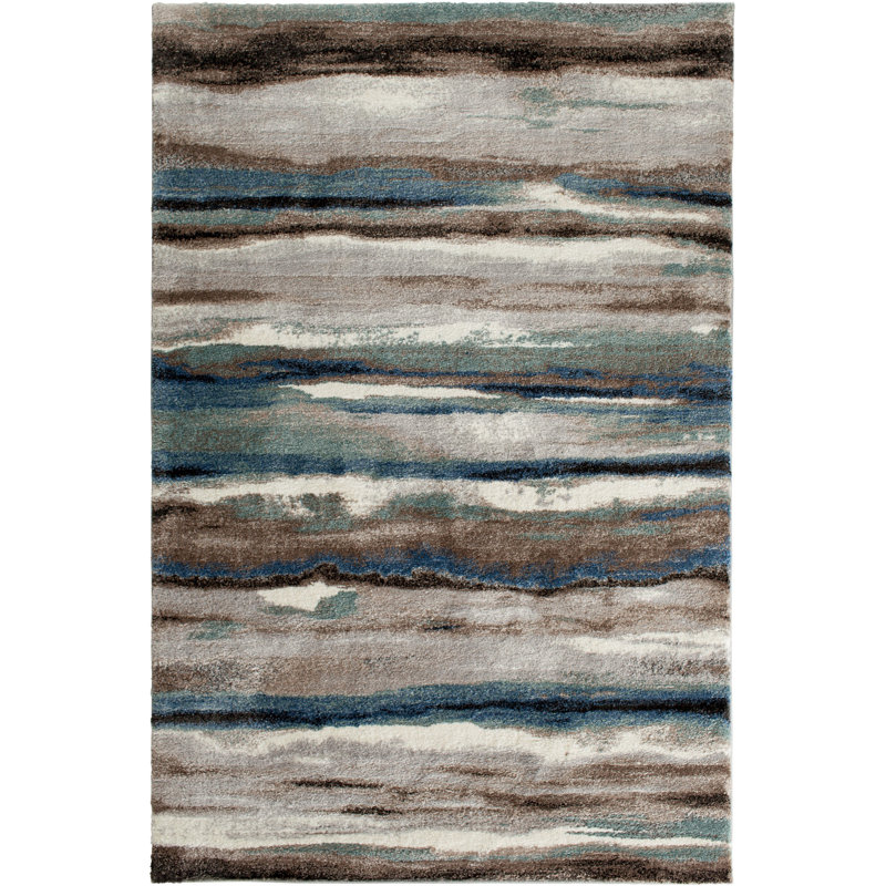 Vakila Abstract Indoor Rug, Rectangle 8'8" x 11'10"