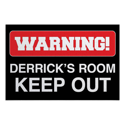Derricks Non-Slip Outdoor Doormat