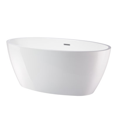 Sophia Freestanding Soaking Acrylic Bathtub
