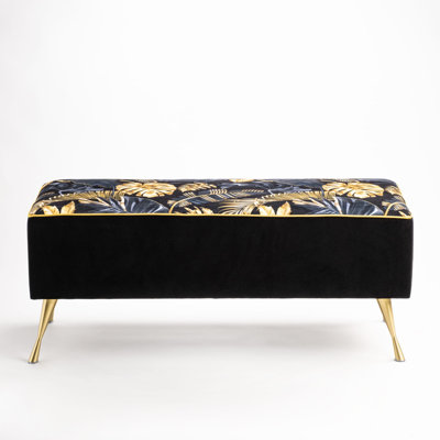 Lokey Velvet Upholstered Bench