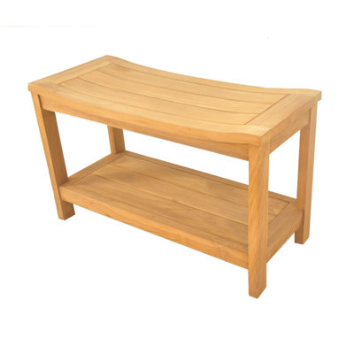 Banc de douche l 30" teck Wiggins