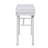 Metal Vanity Desk With One Drawer, White-188935643