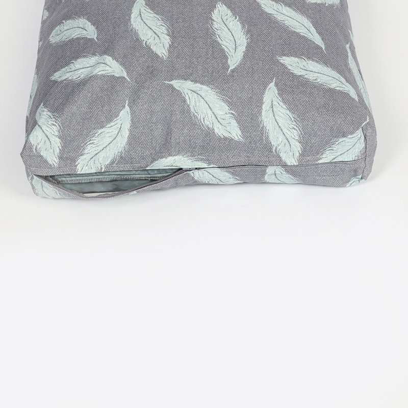 Orthopedic Polyester Pet Bed, 22cm H X 98cm W X 71cm D, Navy/Stone