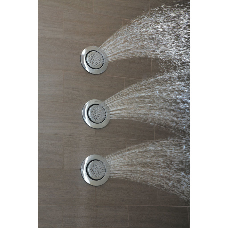 Jet corporel avec immersion Mosaic, Nickel poli