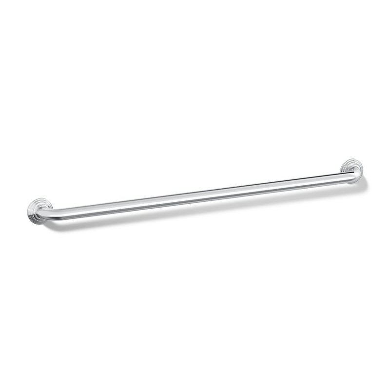 Traditional Grab Bar, Polished Stainless, 36"W