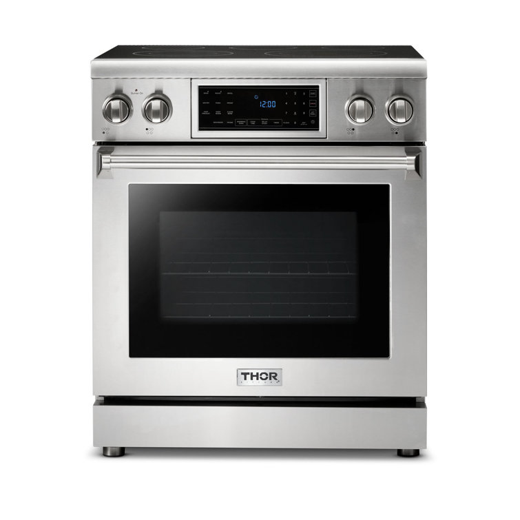 Thor Kitchen 30" Tilt Panel Electric Range with Air Fry Function