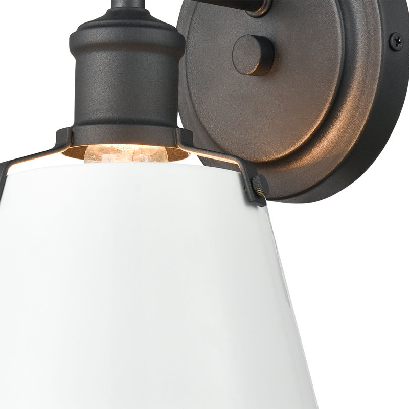 Applique murale 1 lumière de 9 po de hauteur Merser - Gris anthracite