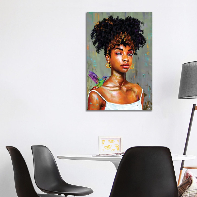 Mona by Crixtover Edwin - Wrapped Canvas Print, 101.6 cm H x 66.04 cm W x 1.91 cm D