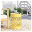 Outdoor Metal End Table -Large-1285833879