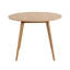 Sienna Round Wooden Dining Table - 100cm-1378432643