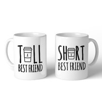 Best Friend Tumbler with Straw and Lid, Besties Cups, Bff/Bestie Gifts for Women, Best Friend Travel Mug/Coffee Mugs for Women, Funny Best Friend