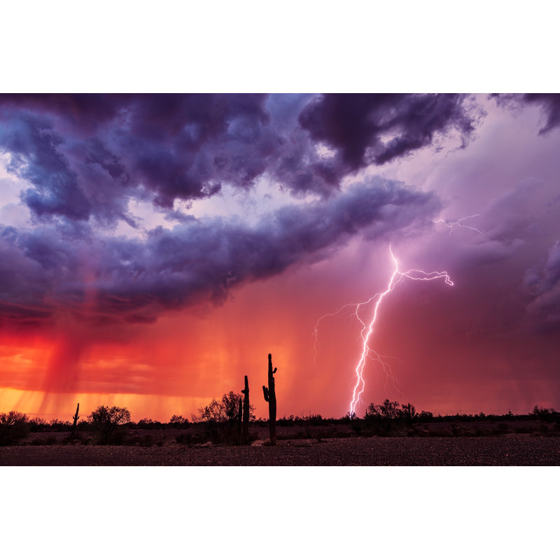 " Lightning ", 8" H x 12" W  