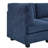 Canapé modulaire réversible de large de 155 po avec repose-pieds Roehl-317171539