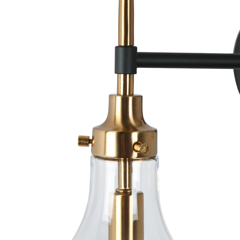 Hooman Dimmable Vanity Light Armed Sconce, 3