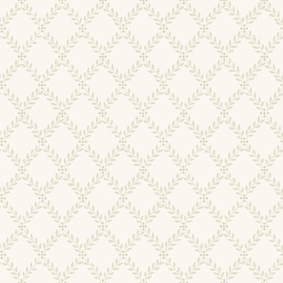 Boråstapeter Trellis Leaves Wallpaper
