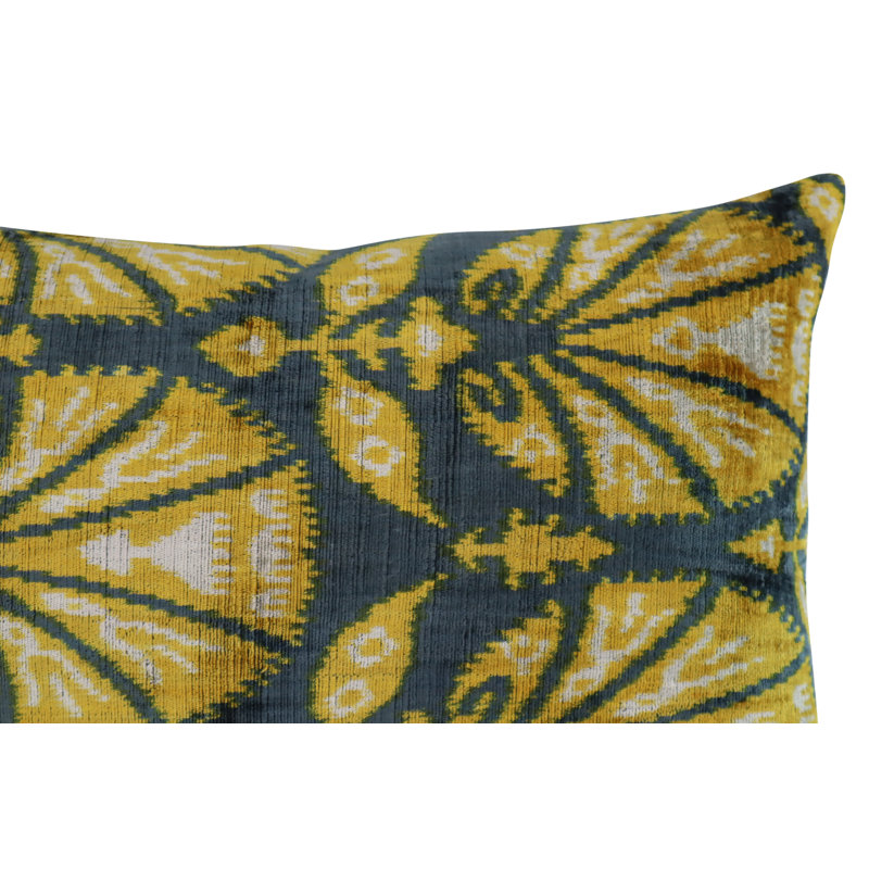 Velvet Lumbar Pillow Cover & Insert