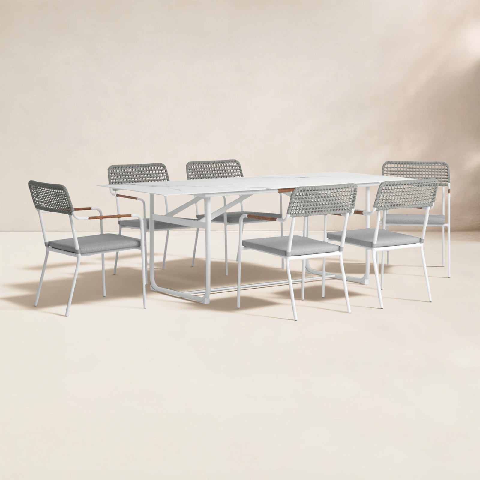 Dean 87" Patio Dining Set