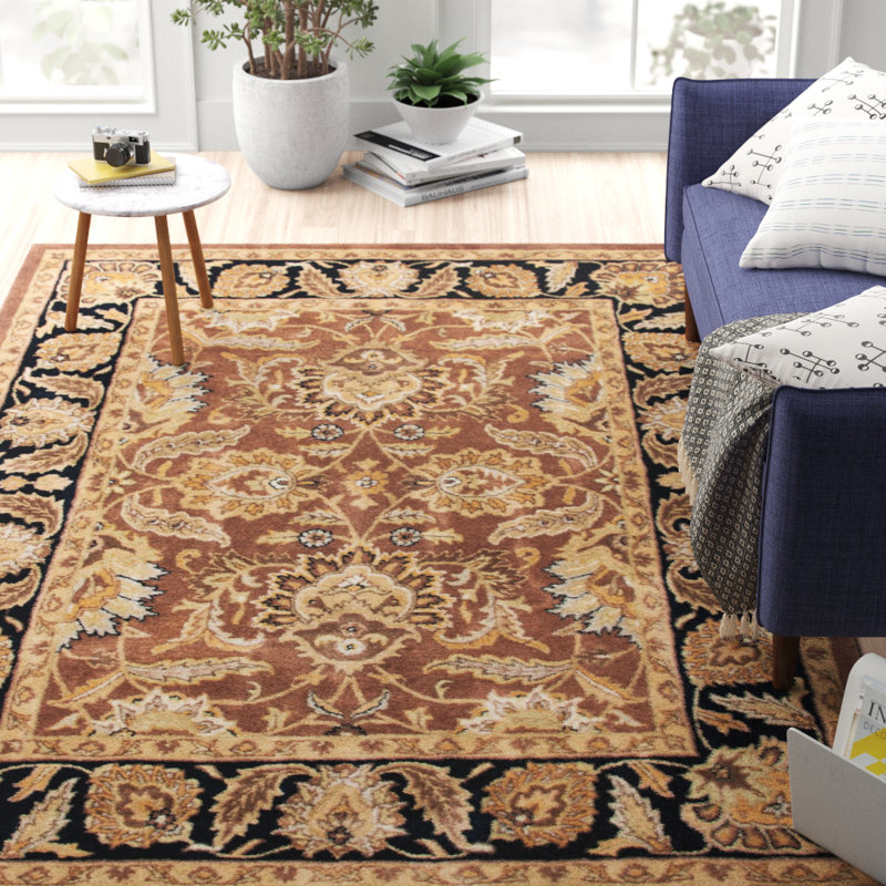 Alger Hand Tufted Wool Oriental Rug, Rectangle 7'6" x 9'6"