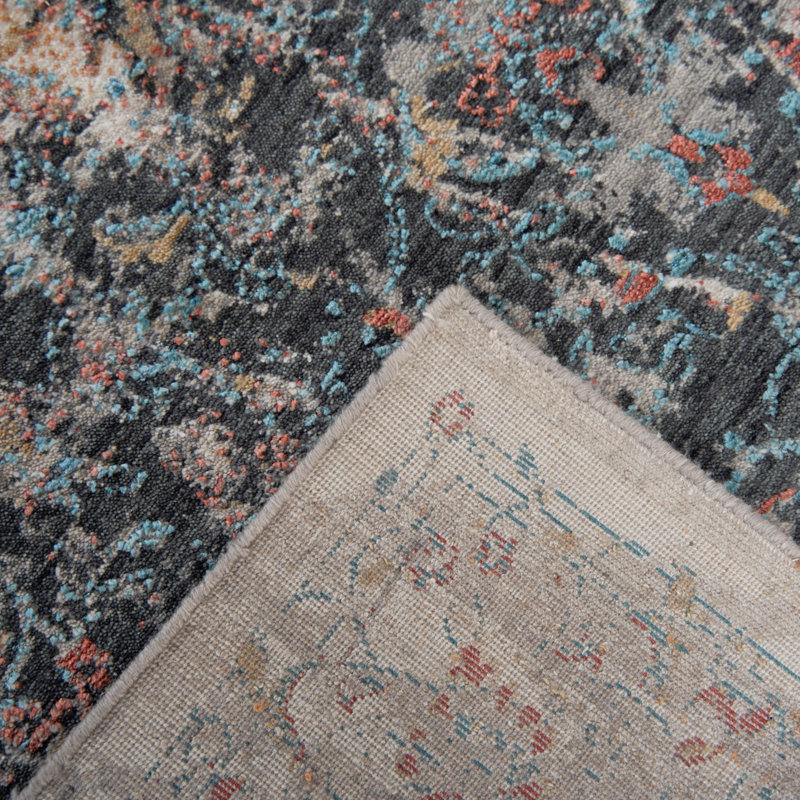 Wool "Hybrid" Power Loomed/Hand Finished Area Rug, Rectangle 10' x 13'