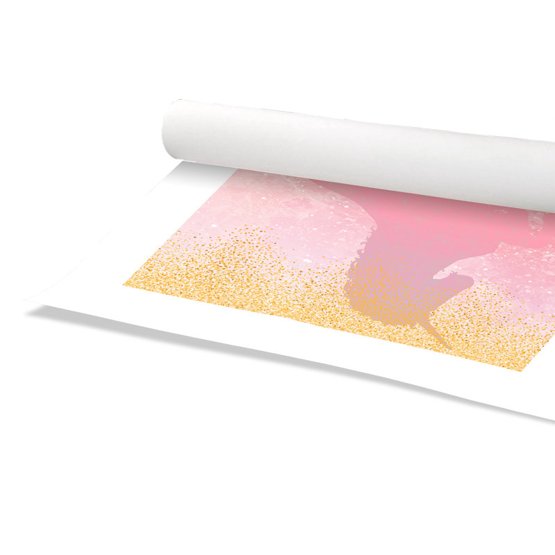 Les licornes sont vraies 3, H 16 po x l 16 po x P 1 po, Papier