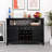 Wood Wine Cabinet