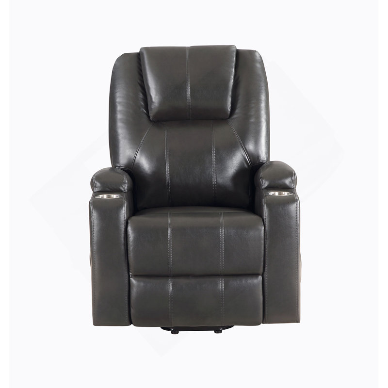 Fauteuil inclinable électrique gris Aire Power Motion, Métal industriel
