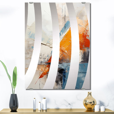 Perrino - Décoration murale miroir à carreaux abstraits
