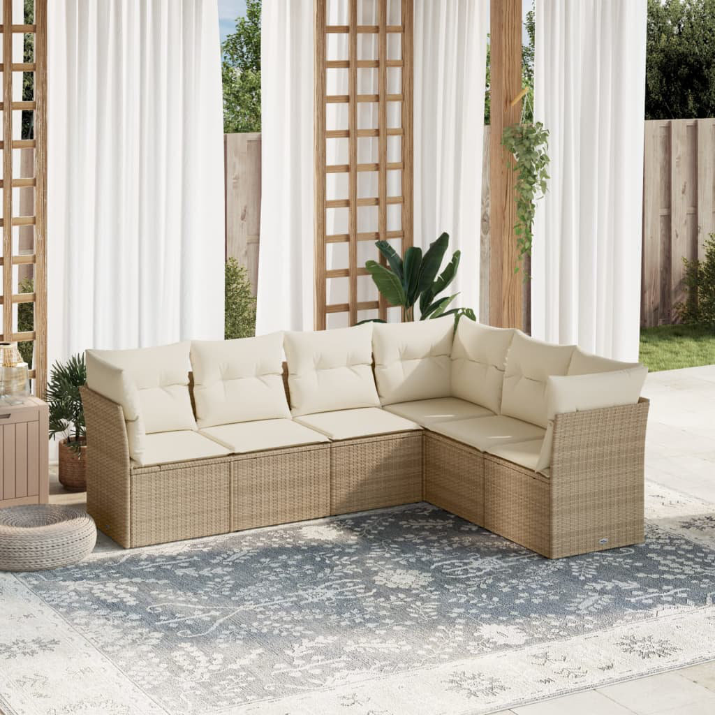 Gartenecksofa mit Kissen