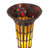 8" High Stained Glass Pond Lily Victorian Accent Lamp-617438373-617438374