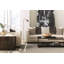 Modern Streamline Linen Sofa