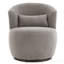 Chaise d'appoint pivotante de 25,59 po Andesine-737631810