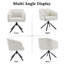 Swivel Upholstered Home Office Desk Chair Accent Armchair-129030383