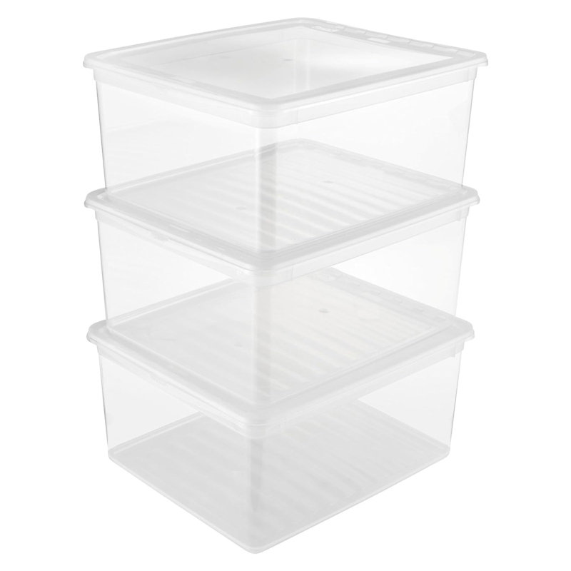 Keeeper clearbox set, 19.02 qt, White