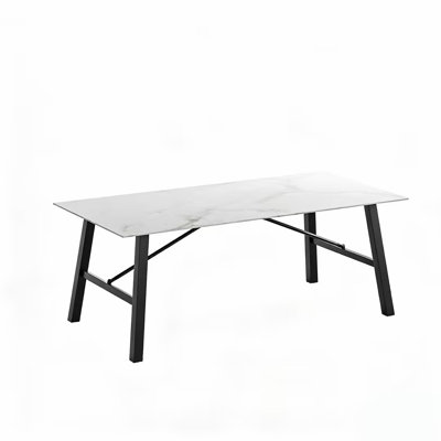 Table basse d'extérieur Imitation Marble