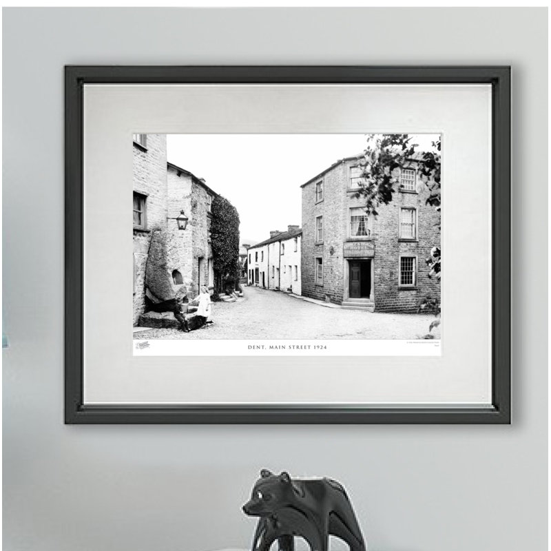 Dent, Main Street 1924 by Francis Frith - Single Picture Frame Print, 28cm H x 36cm W x 2.3cm D