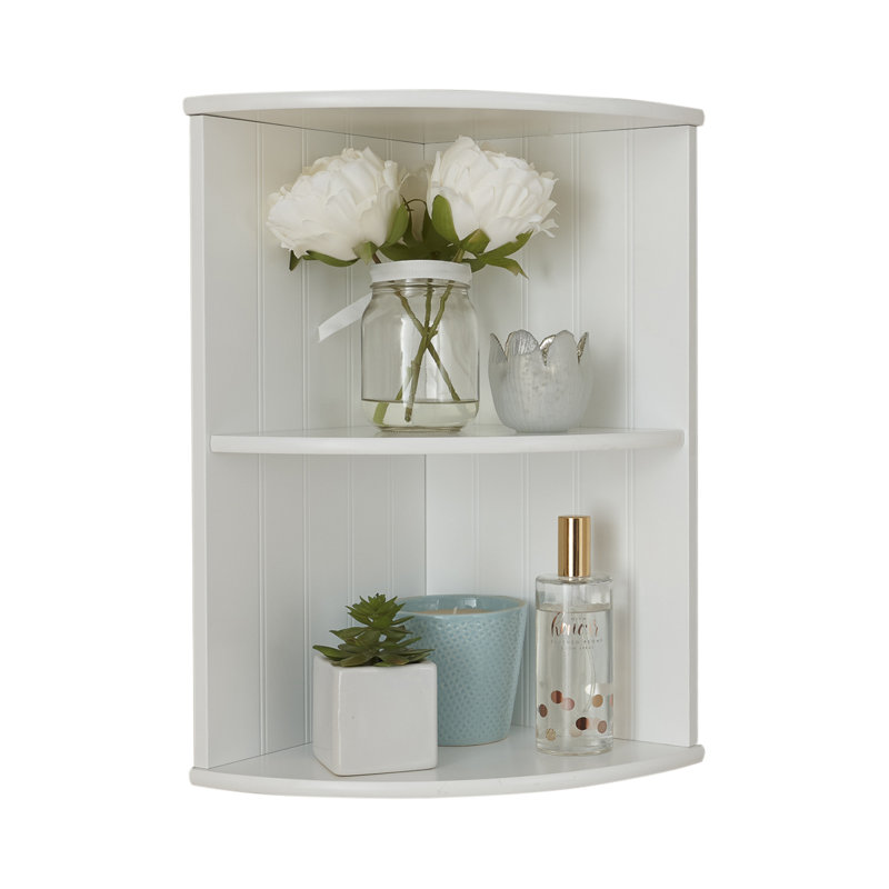 Symons 2 Piece Wood Bathroom Cabinet, White