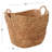 Milnor Seagrass Handmade Woven Decorative and Functional Storage Basket-245782809-245782808