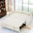 Isel 57'' Sofa Bed Sleeper Loveseat with USB Port and Two Pillows-1944927199