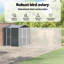 247cm Galvanised Steel Floor Bird Cage