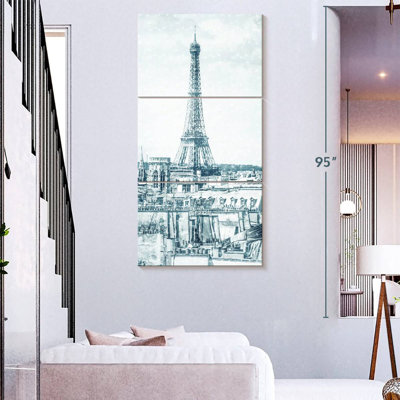 Retro Eiffel Tower