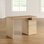 Bureau d'écriture rectangulaire avec armoire de rangement 47,24 po Cuuba