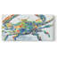 Rainbow Crab II - Toile tendue avec châssis - Prêt à accrocher-327999287