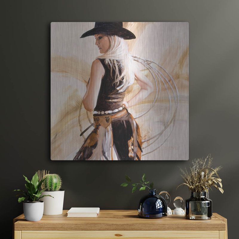 " Framed " by J. E. Knauf, 24" H x 24" W