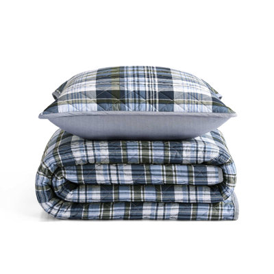 Tommy Hilfiger Bleecker Cotton Reversible Quilt Set