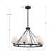 Lane 6 Light Metal Dimmable Chandelier