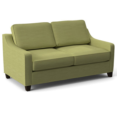 Clark 74" Square Arm Sofa Bed with Reversible Cushions