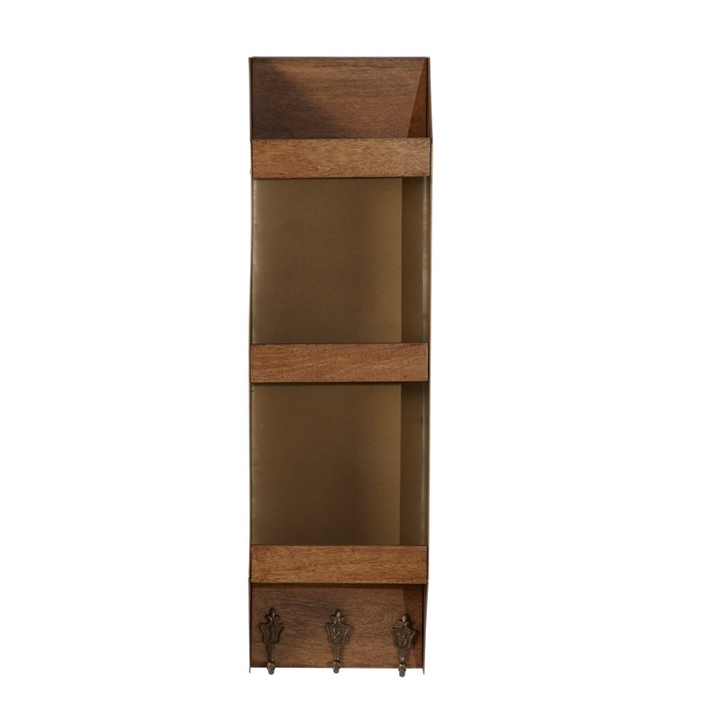 Jamul 3 Piece Mango Solid Wood Accent Shelf